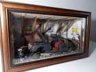 Highly Detailed Jaguar Mark II 3.8 Diorama by Classic Car Ar-Auction Lot