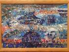 Porsche 917 in Gulf Livery. Original Artwork by Dexter Brown-Sold