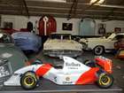 Superb Hand-Built Ayrton Senna McLaren Large Scale Display M-Auction Lot