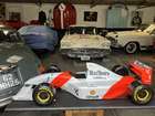 Superb Hand-Built Ayrton Senna McLaren Large Scale Display M-Auction Lot