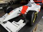 Superb Hand-Built Ayrton Senna McLaren Large Scale Display M-Auction Lot