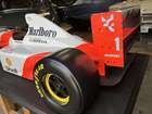 Superb Hand-Built Ayrton Senna McLaren Large Scale Display M-Auction Lot