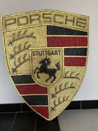 Cast Aluminium Porsche-Style Shield-Sold