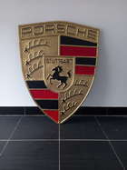 Cast Aluminium Porsche-Style Shield-Sold