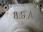 Assorted Motorcycle Parts including c.1953 BSA Winged Wheel -Sold