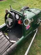 ERA-Inspired Petrol Powered Childs' Single Seat Racing Car-Sold