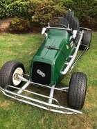 ERA-Inspired Petrol Powered Childs' Single Seat Racing Car-Sold