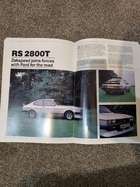1982 Zakspeed Capri RS2800 T-Sold