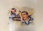 Craig Warwick Watercolour Lithographic Print Nigel Mansell S-Auction Lot