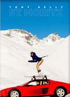 'Off-Piste St. Moritz' Limited Edition Print by Tony Kelly-Sold