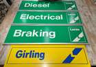 Original Lucas and Girling Dealer Signage-Sold