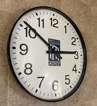 A Rolls-Royce Themed Large Quartz Dealership-Type Wall Clock-Auction Lot