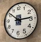 A Rolls-Royce Themed Large Quartz Dealership-Type Wall Clock-Auction Lot