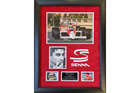 A Superb Framed Montage Featuring the Authentic Hand-signed -Sold
