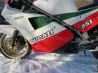 1988 Ducati 851S Kit Bike Tricolore 888cc-Auction Lot