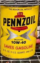 A Selection of 13 Historic Oil/Lubricant Quart Cans -Sold