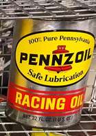 A Selection of 13 Historic Oil/Lubricant Quart Cans -Sold