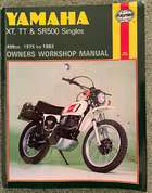 1977 Yamaha XT500 499cc-Sold
