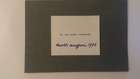 1976 Ferrari Mondiale Official Yearbook with Enzo Ferrari-Signed Business Card 