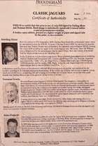 Jaguar XJ13, E-Type and D-Type Limited Edition Signed Prints