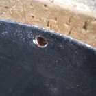 A New/Old Stock Enamelled Metal Esso Rounded Sign