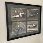 Lauda, Ickx, Reutemann and Fittipaldi Original Photographs from the 1974 Race of Champions*