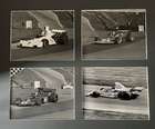 Lauda, Ickx, Reutemann and Fittipaldi Original Photographs from the 1974 Race of Champions*