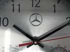 Mercedes-Benz Brushed Aluminium Quartz Clock*