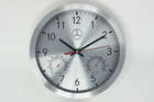 Mercedes-Benz Brushed Aluminium Quartz Clock*
