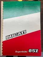 1988 Ducati 851S Kit Bike Tricolore 888cc-For Sale
