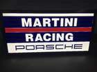 Martini Racing with Porsche. Large Illuminated Sign