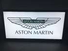 Large 'Aston Martin' LED Illuminated Sign