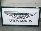 Large 'Aston Martin' LED Illuminated Sign