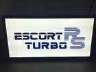 'Escort RS Turbo' Substantial LED Illuminated Sign
