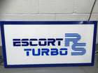 'Escort RS Turbo' Substantial LED Illuminated Sign