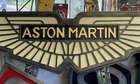 Large Cold Cast Aston Martin Winged Badge Wall Display