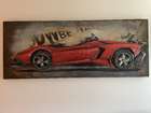 Lamborghini Aventador SV Roadster-Style Metal Wall Art