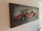 Lamborghini Aventador SV Roadster-Style Metal Wall Art