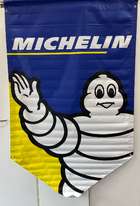 Waving Bibenbum Large Hanging Banner New Old Stock