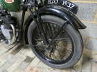 1937 BSA B20 SV 249cc-Sold