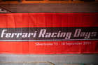 Very Large 'Ferrari Racing Days' Banner 