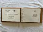 Embossed Lagonda Leather Owner's Handbook Dated 1987