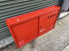 1980s Ferrari OEM Workshop Tool Cabinet with Sliding Doors