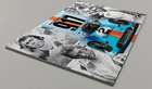 Glass Faced Gulf Porsche 917 Steve McQueen Homage Print