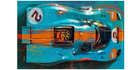 Gulf Porsche 917 Glass-Faced Print 