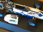 John Surtees CBE Signed Scale Model Duo: Can Am Lola T70 & NART Ferrari 158
