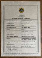 2003 Lotus Esprit V8 SE 'Facelift'-Sold