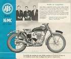 1957 AJS 16MC Competition Trials Bike 348cc-Sold