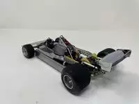 Beautiful Polished Aluminium Exoto 1:18th Scale 1979 Ferrari 312T4 