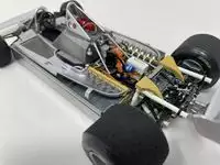 Beautiful Polished Aluminium Exoto 1:18th Scale 1979 Ferrari 312T4 